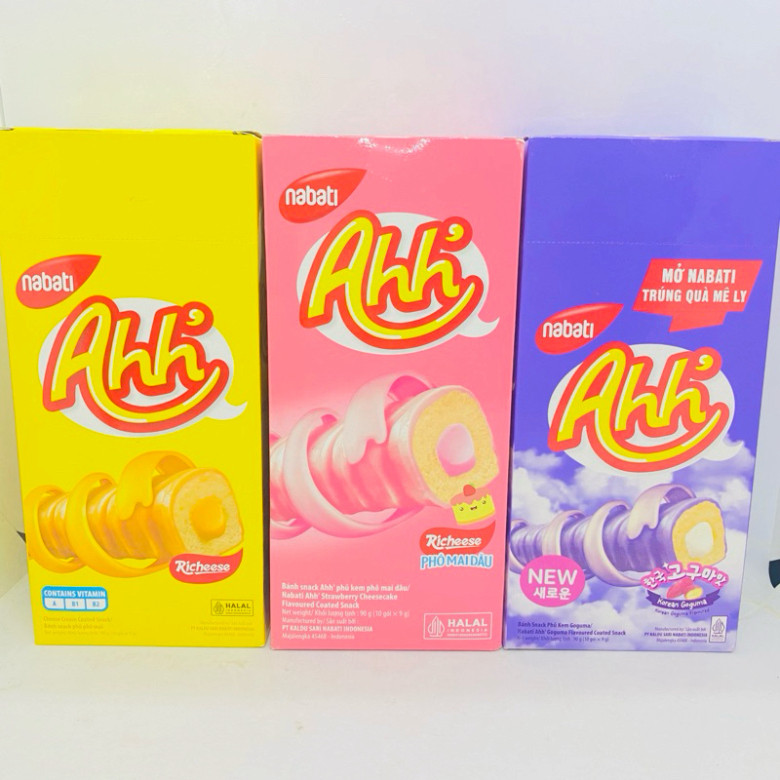 Bánh Ahh’ Triple Cheese Phô Mai - Hàng chính hãng