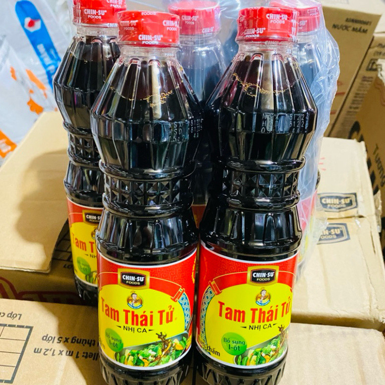 Siêu phẩm Nước tương/ Xì dầu Tam thái tử nhất ca nhị ca 500ml