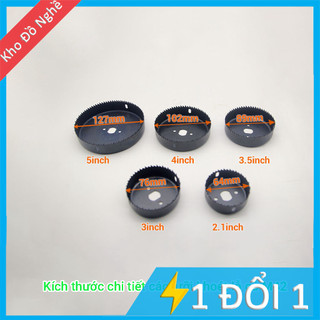 Bộ khoét lỗ gỗ - trần thạch cao 8pcs