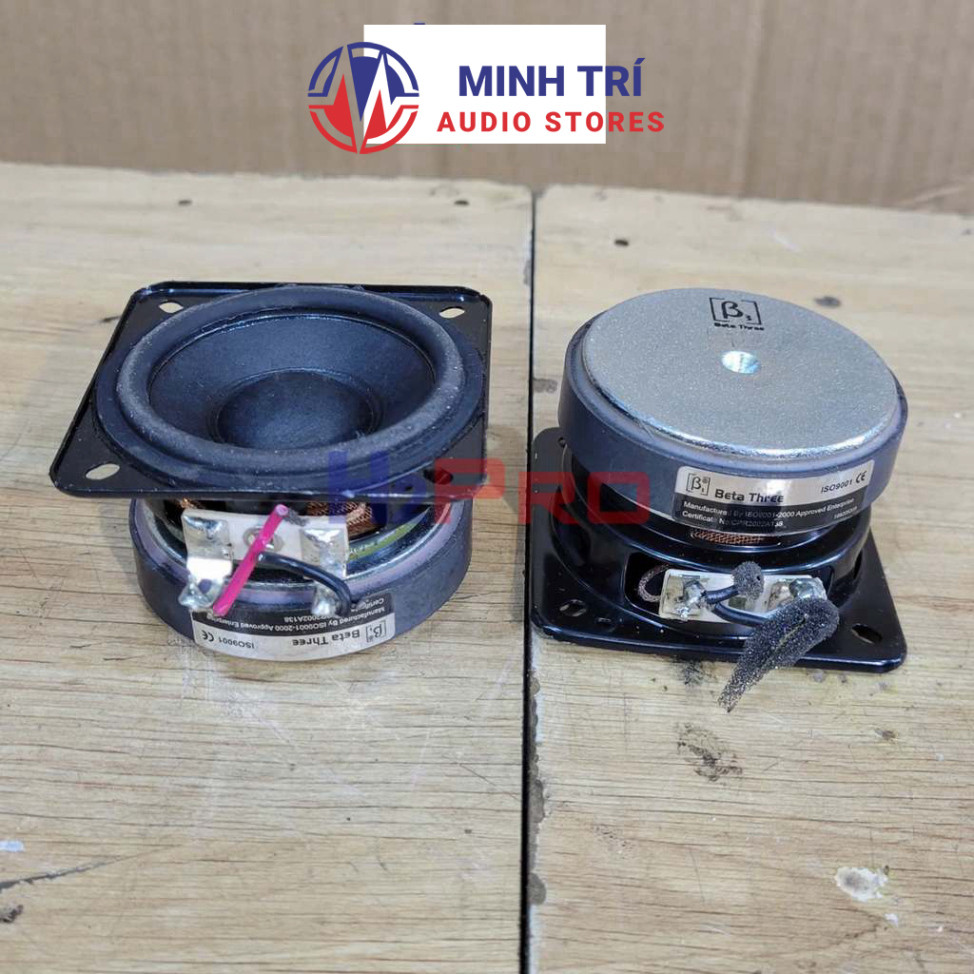 Loa Trung 6cm B3 Nhật Bãi (2 cái) 6X6Cm 60W, Chất lượng âm thanh tuyệt vời, Loa Lời Bass 6 Zin - H2p