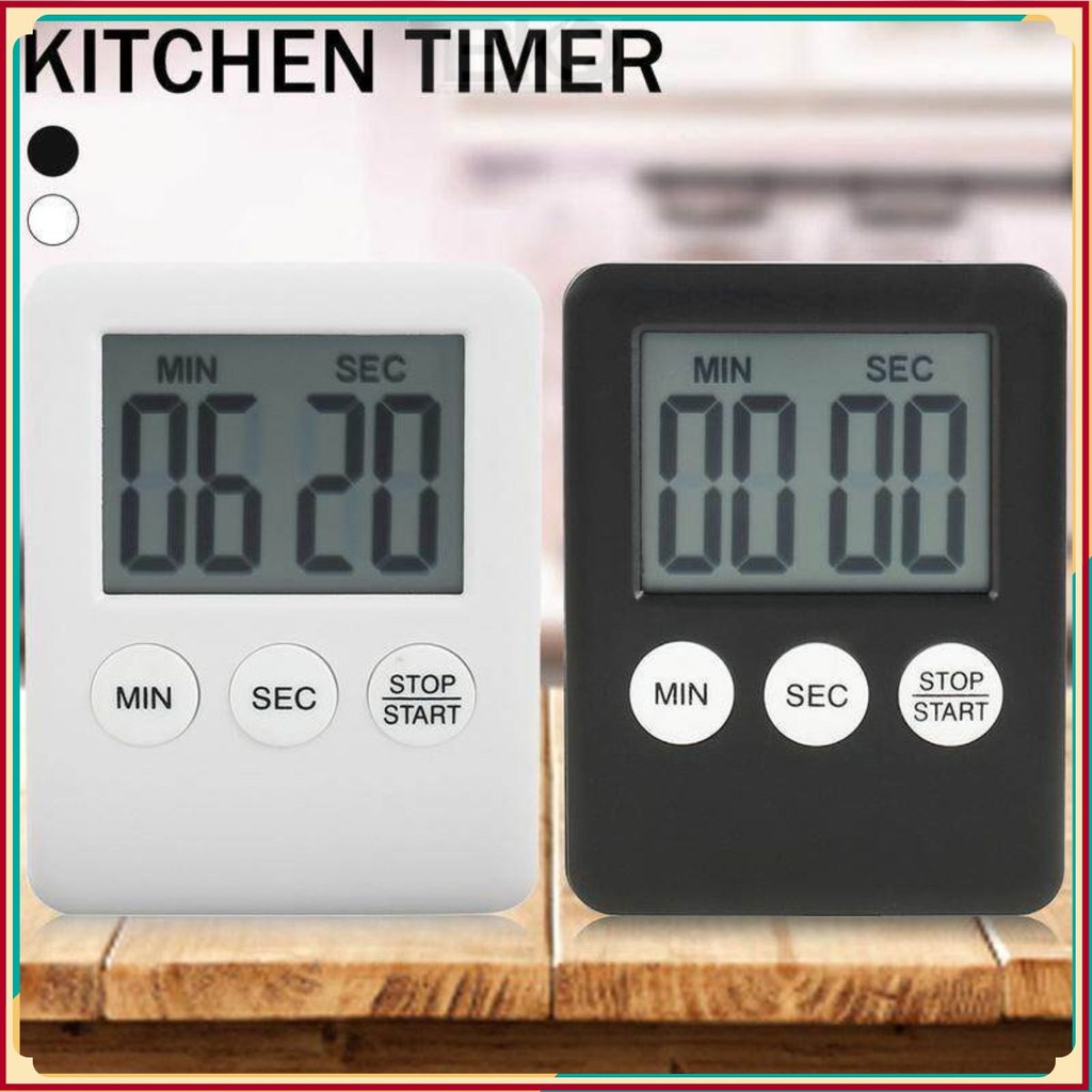 Đồng hồ bấm giờ đếm ngược mini màu ngẫu nhiên