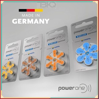 Pin máy trợ thính Powerone P13 PR48 A13 PR70 A10 P10 PR41 A312 P312 PR44 A675 P675zin Đức