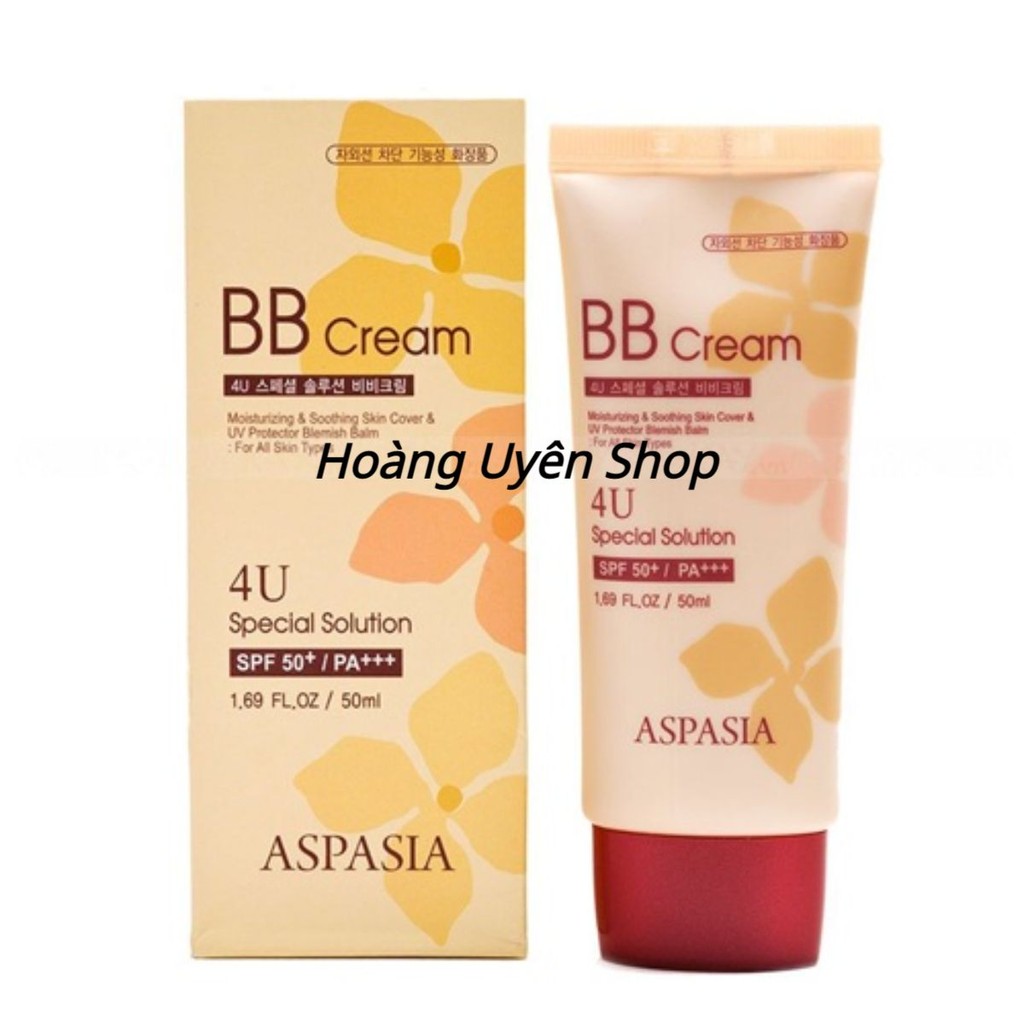 Kem Nền Aspasia BB Cream 4U Special Solution Hàn Quốc 50ml