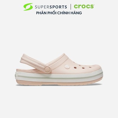 Giày Clog Unisex Crocs Crocband - Hồng - 11016-6UR ADS02 LS100