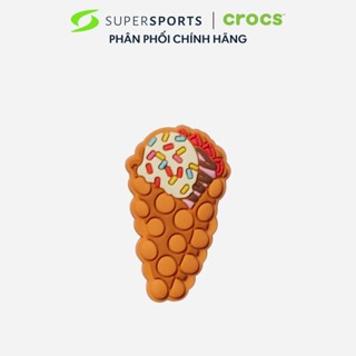  Phụ kiện Jibbitz Charm Crocs Bubble Ice Cream  1 Chiếc  - Nâu - 10009357 