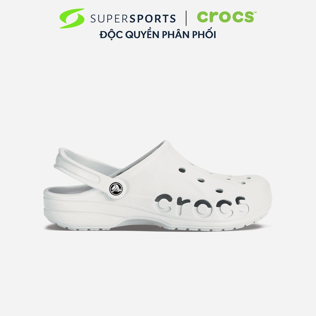 Giày Clog Unisex Crocs Baya - Trắng - 10126-100 ADS01 LS100 B000
