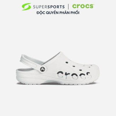 Giày Clog Unisex Crocs Baya - Trắng - 10126-100 ADS01 LS100 B000