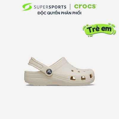 Giày Clog Trẻ Em Crocs Classic - Be - 206990-2Y2 ADS04 LS200