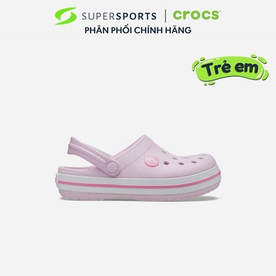 Giày Clog Trẻ Em Crocs Crocband - Hồng - 207006-6GD ADS06 LS300