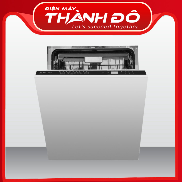 [CHÍNH HÃNG] Máy Rửa Chén Âm Toàn Phần Malloca MDW14-B09FI