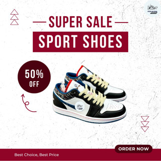 Giày Sneaker JD Đen Sashiko, Giày JD1 Đen Vệt Xanh Sashiko Blue Phong Cách Sang Chảnh Hot Hit