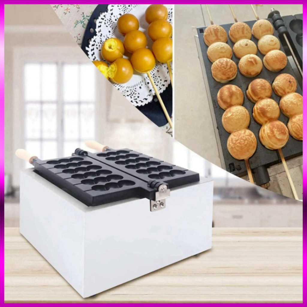 Máy Nướng Bánh Hồ Lô Xiên Que Gas và Điện Waffle Maker