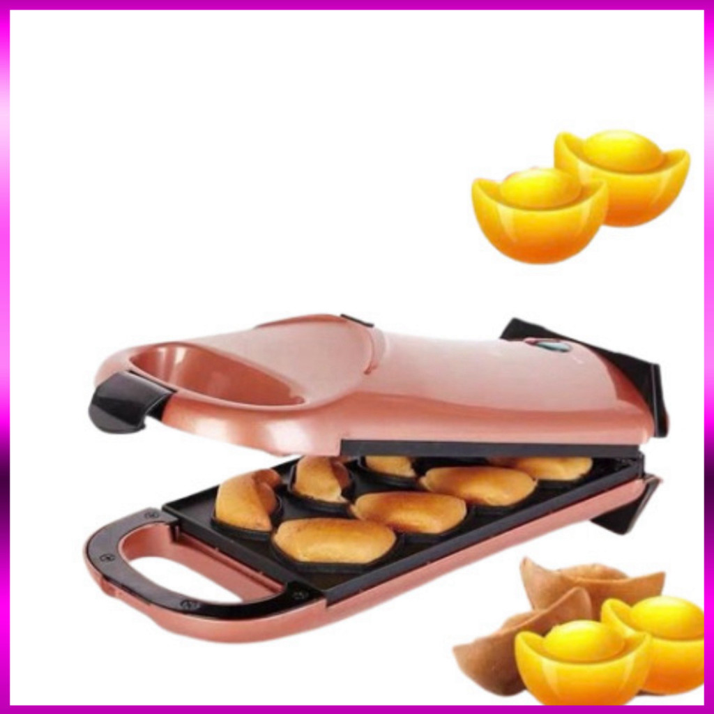Máy Làm Bánh Hình 8 Thỏi Vàng 650w EUPA Electric 220V Waffle Maker Machine Breakfast PVN8043