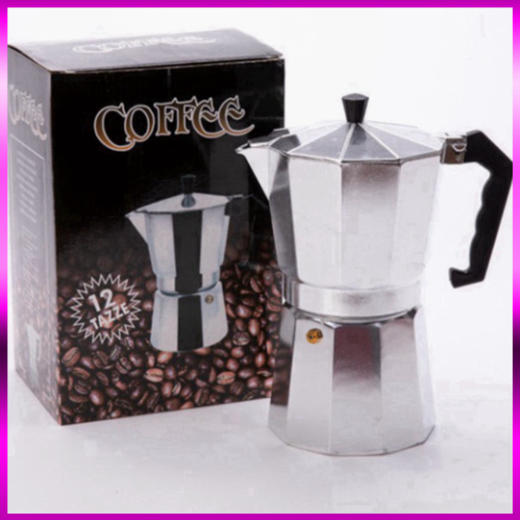 Ấm Pha Cà Phê Moka Express Italy Cao Cấp Phong CáchÝ Truyền Thống-Make The Best Coffee With Moka Pot