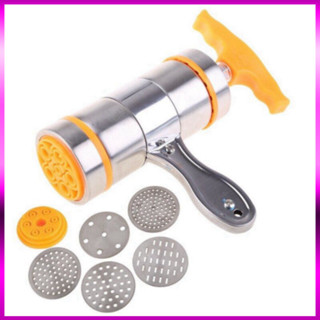 Dụng Cụ Làm Bún, Bánh Canh, Mì Sợi, Bánh Lọt LIMAI...7 đầu cao cấp Inox Pasta Maker 7 Noodles Mold PVN5970