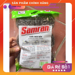 ⚡️⚡️ (giảm giá) Miếng chà xoong inox nén ( cực dày ) ⚡️⚡️⚡️⚡️