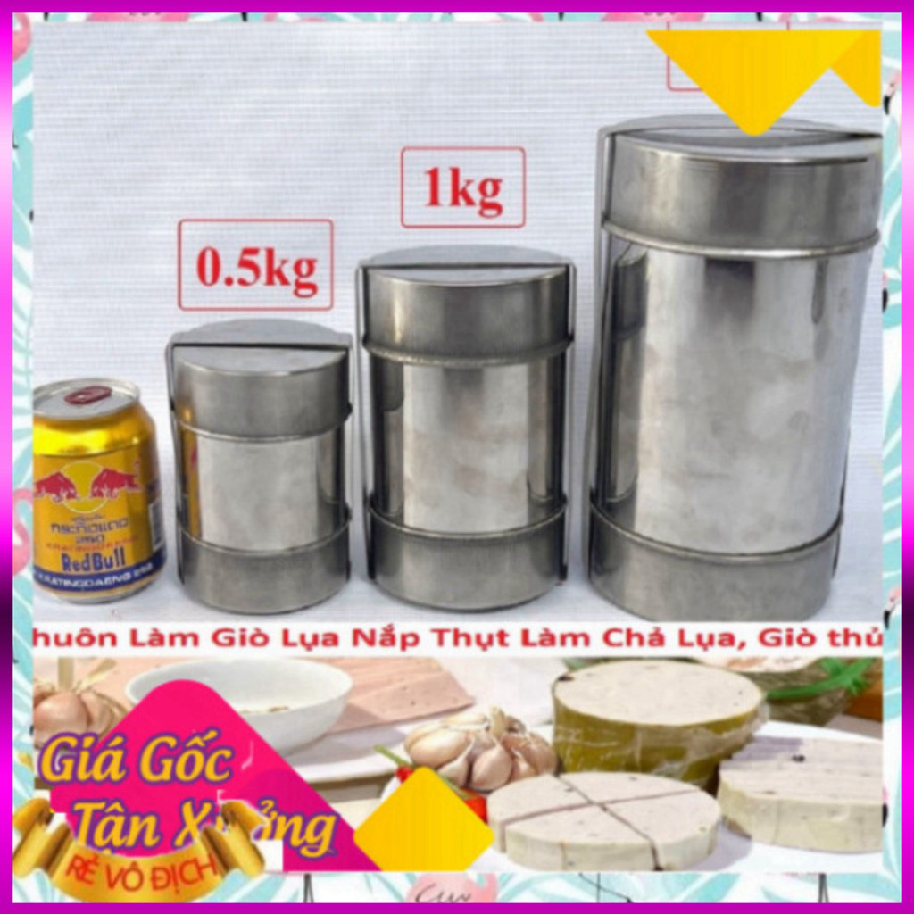 {Đủ Size} KHUÔN LÀM GIÒ CHẢ, GIÒ LỤA, CHẢ LỤA CHUYÊN NGHIỆP