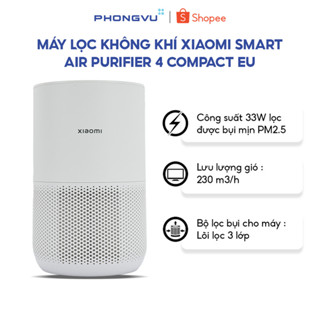 Máy Lọc Không Khí Xiaomi Smart Air Purifier 4 Compact EU (BHR5860EU) - Bảo hành 12 tháng
