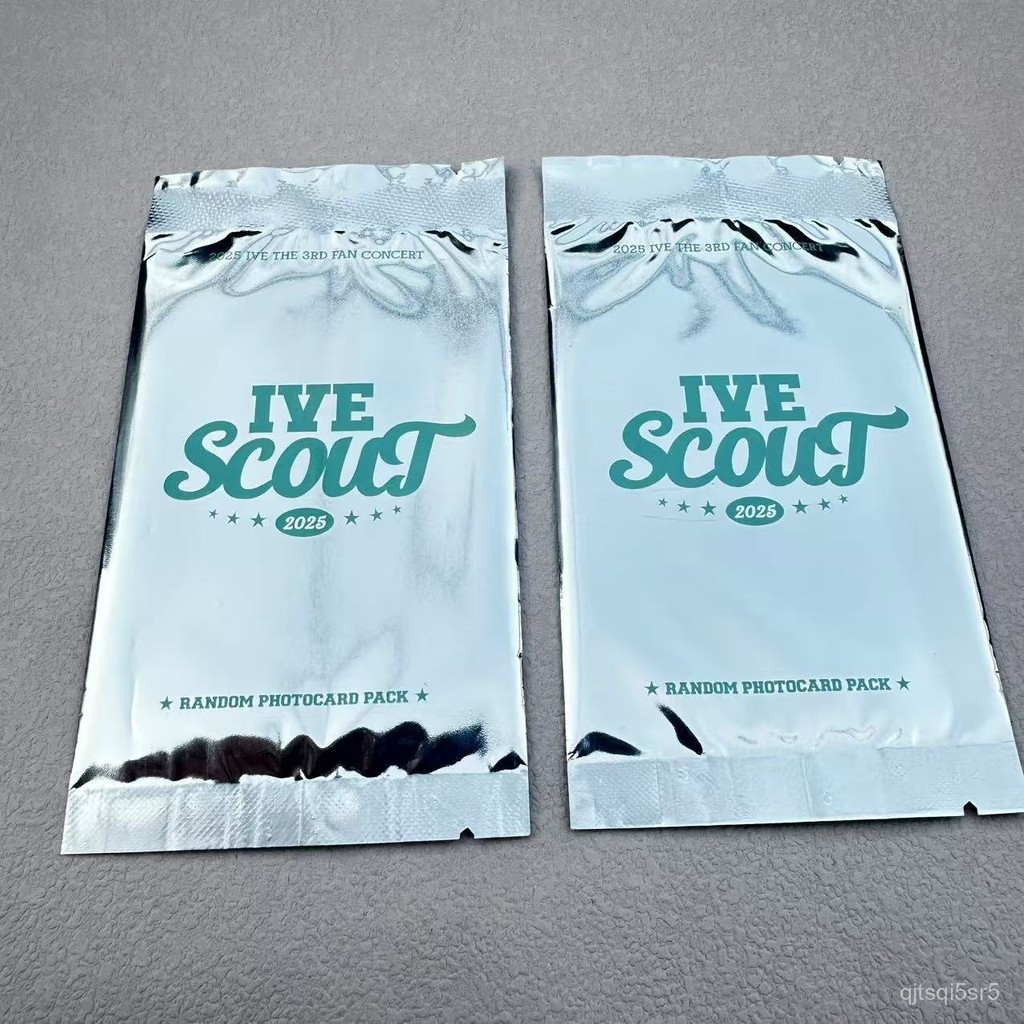 ive Bánh Phồng fc Thẻ ngẫu nhiên cho tuần IVE Seoul.2025Năm fancon Thẻ ngẫu nhiên hàng tuần của địa 