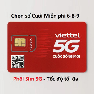 Sim 5G Viettel nguyên kít, tự đăng ký thông tin với gói cước ưu đãi data hấp dẫn.
