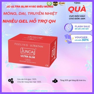 Bao Cao Su Juncai Ultra Slim 0.01mm - Bcs Siêu Mỏng, Nhiều Gel Bôi Trơn MAXMANA