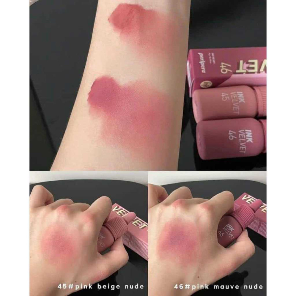 [ Son Chiết ] Son Kem Lì Peripera Ink Velvet Nude 25 26 30 27 17 46 47 48 49 INK VELVET | BigBuy360 - bigbuy360.vn