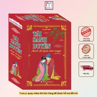 Sách - Tái Sanh Duyên trọn bộ hộp 2 cuốn (Mạnh Lệ Quân toàn truyện) (bìa mềm) - MT