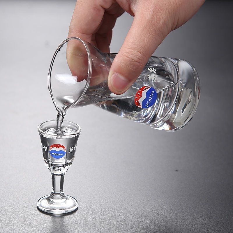 Bộ rượu Moutai, cốc Baijiu, cốc Moutai, cốc rượu mạnh, bình pha chế pha lê10ML Bộ quà tặng ly rượu n