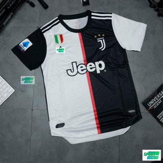    Người Lớn   Bộ Trang Phục Bóng Đá CLB Juventus 2019 - Chất Liệu Polyester Gai Thái Cao Cấp - Áo Thun Retro 19-20 Đội T 