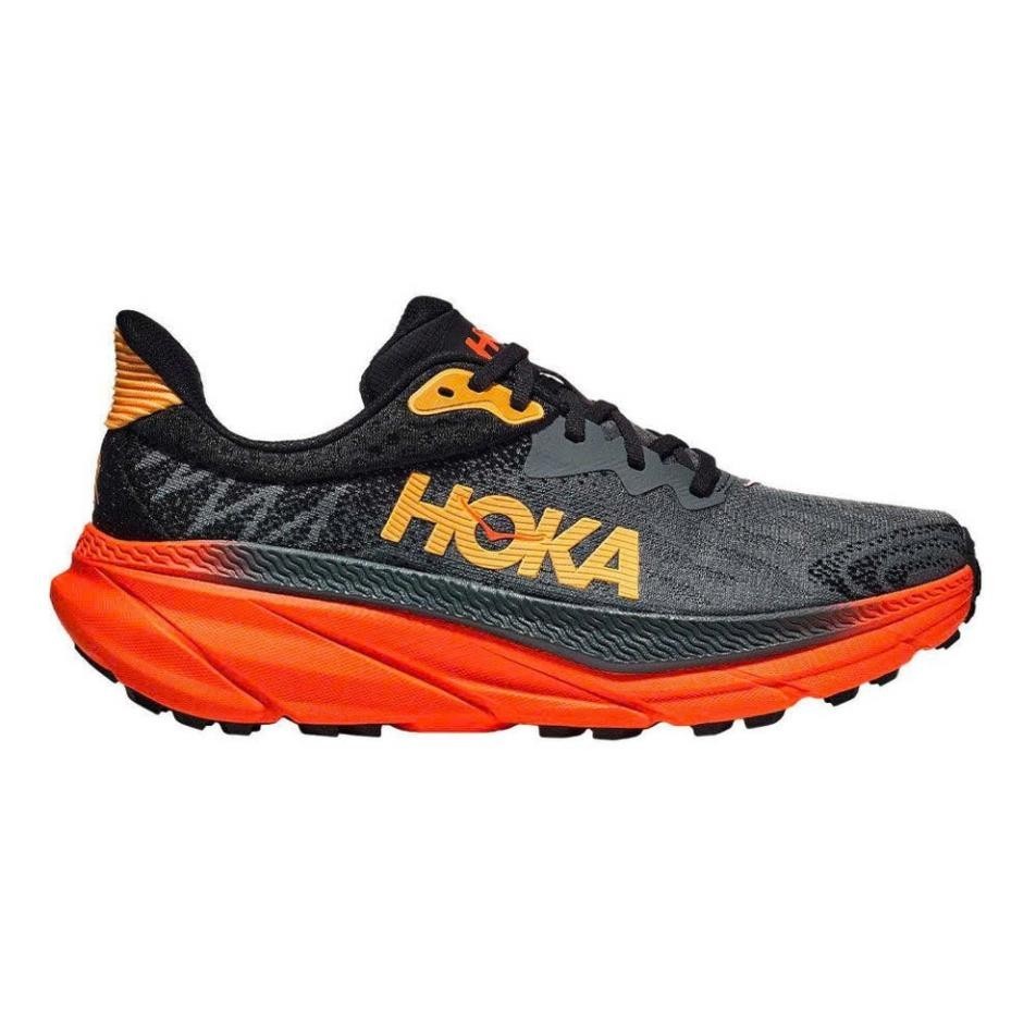 Giày Chính Hãng HOKA Challenger 7 Shoes - Castlerock/Flame