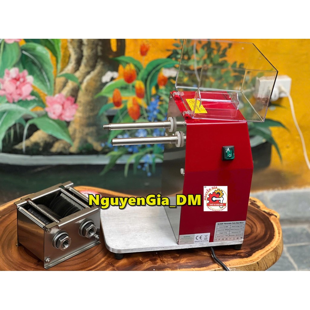 Máy Thái Thịt DQ90 Mẫu Mới – Thái Thịt Siêu Nhanh, Lát Đều Tăm Tắp!