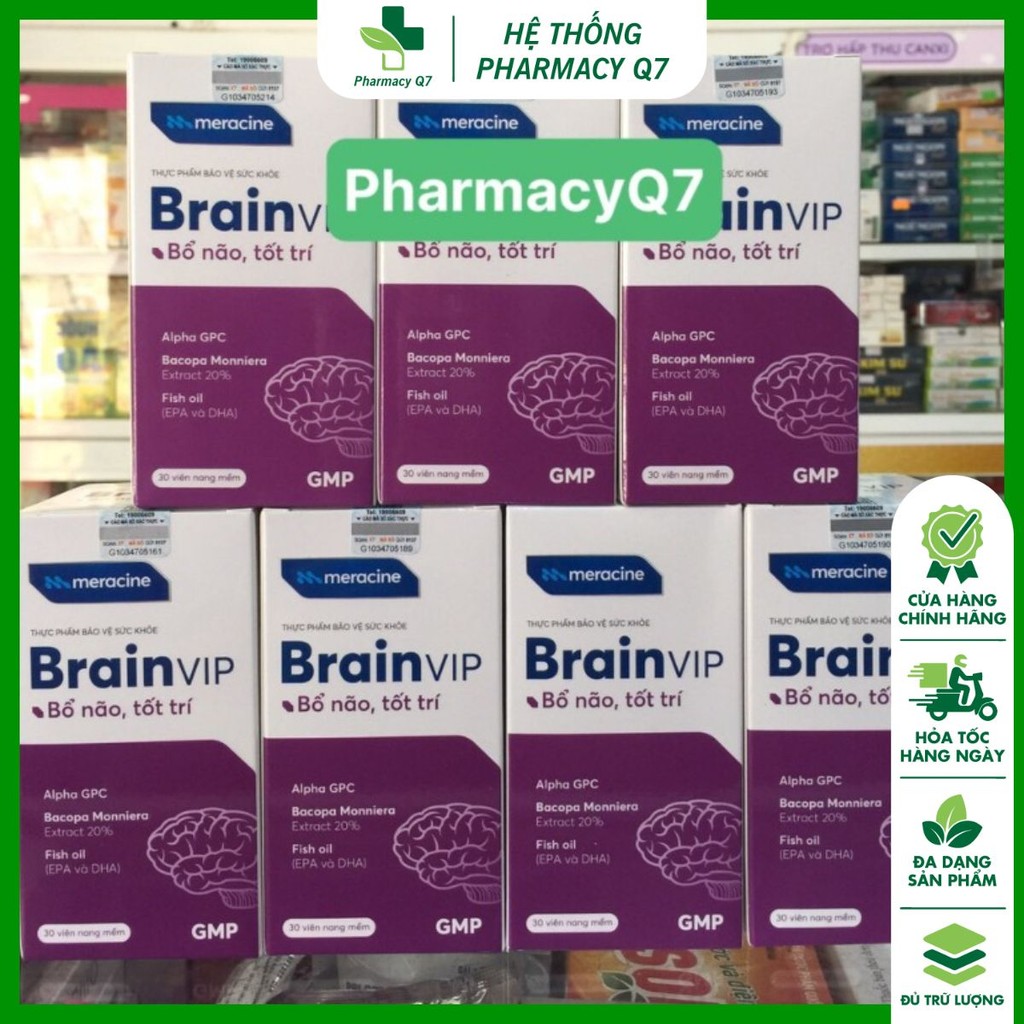 ✅BRAINVIP HỖ TRỢ TƯ DUY TRÍ NHỚ H30V BRAIN VIP