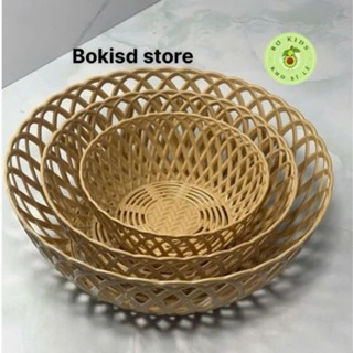  COMBO 5 Rổ tròn Rổ bầu dục đựng rau sống rau ăn lẩu nhựa Việt Nhật giỏ đựng rau củ quả nhà hàng 