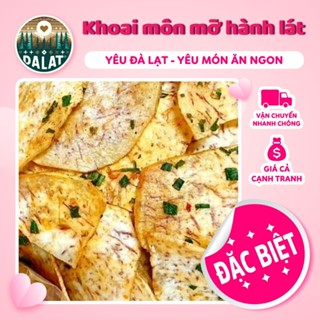 (Ăn chay được) Khoai môn mỡ hành lát trend mới nhất, giòn thơm, cay cay, mặn mặn, ấn tượng khó phai - Yêu Đà Lạt