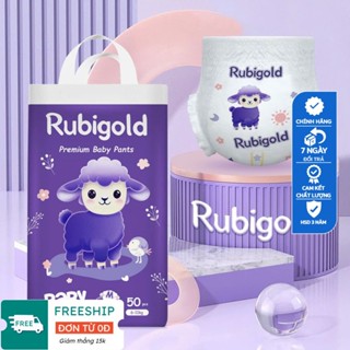   COMBO 50 -100 MIẾNG  Tã Bỉm Quần RUBY  GOLD đủ size M100 L100 XL100 XXL100 XXXL100 XXXXL100 Shop Bé Ngoan 