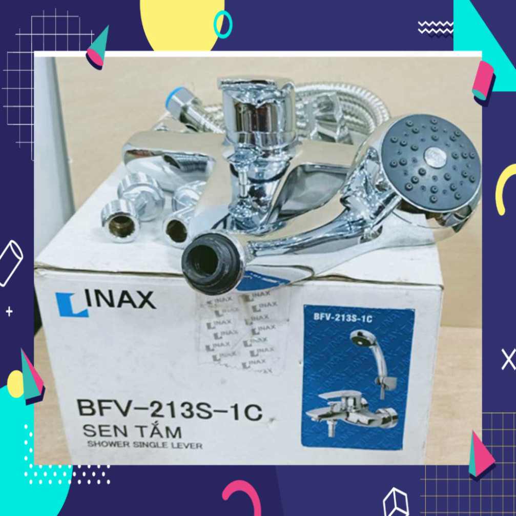 Sales 30% Vòi sen nóng lạnh LInax chính hãng BFV-213S-1C, Sales giá tốt chất lượng tốt Vòi sen tắm L