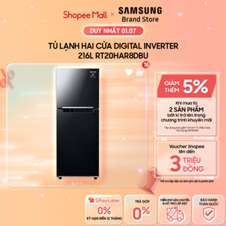 MIỄN PHÍ VẬN CHUYỂN - Tủ Lạnh Samsung Ngăn Đông Trên với Digital Inverter 216L / 264L màu Đen