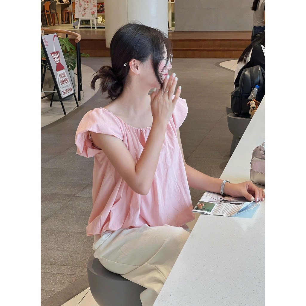 Áo kiểu cổ rộng dáng bồng Miho House | BigBuy360 - bigbuy360.vn