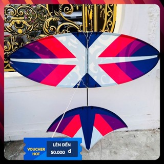 Diều Sáo Xương Cá Tím Pun Cacbon - Diều Lắp Ghép Pun cacbon 1m5-1m7-2m Cực Đẹp Mẫu Mới 2025