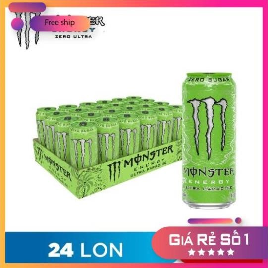 Nước Tăng Lực Lon Monster Energy Đủ Vị 355ML