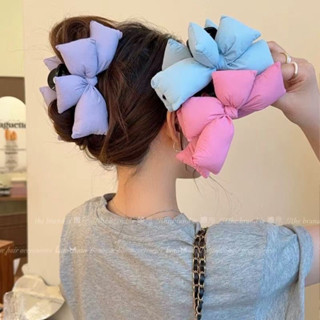 Kẹp tóc nơ xốp ba chiều Hàn Quốc dành cho nữ dễ thương quà tặng sinh nhật Zichi KLNBONG08