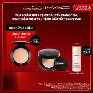 [MỚI] Phấn nước MAC Studio Fix Longwear Cushion Foundation SPF 50/ PA+++ 13g lâu trôi 24hr che phủ cao mỏng nhẹ kiềm dầu