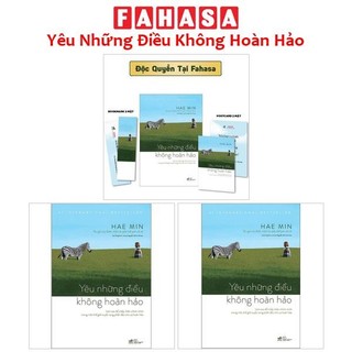 Sách - yêu những điều không hoàn hảo - bìa cứng - tặng kèm bookmark + postcard