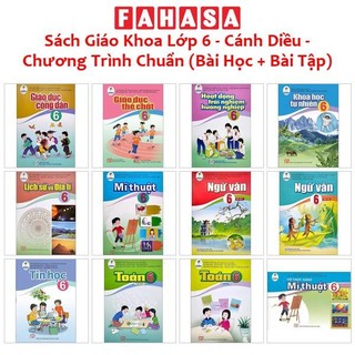 Sách Giáo Khoa Lớp 6 - Cánh Diều - Chương Trình Chuẩn (Bài Học + Bài Tập)