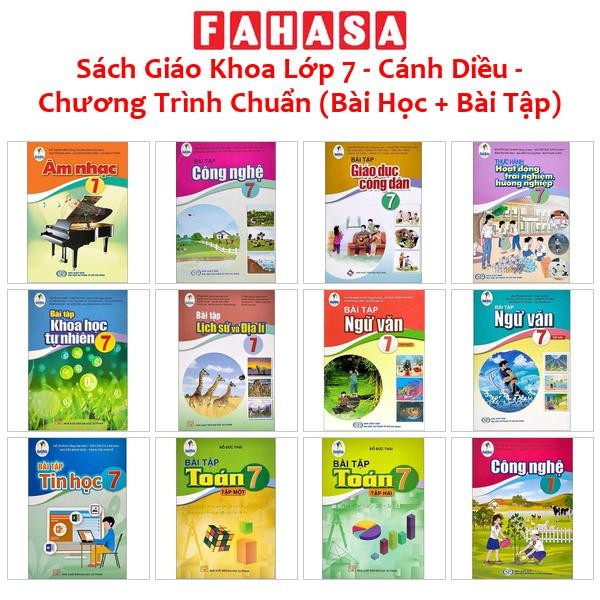 Sách Giáo Khoa Lớp 7 - Cánh Diều - Chương Trình Chuẩn (Bài Học + Bài Tập)