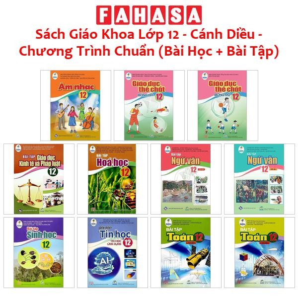 Sách Giáo Khoa Lớp 12 - Cánh Diều - Chương Trình Chuẩn (Bài Học + Bài Tập)
