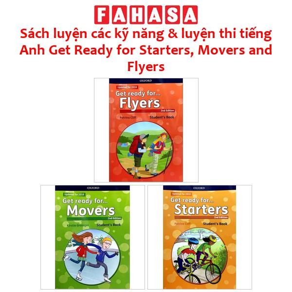Sách ngoại văn: Sách luyện các kỹ năng & luyện thi tiếng Anh Get Ready for Starters, Movers and Flye