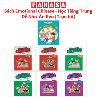  Sách - Sách Emotional Chinese - Học Tiếng Trung Dễ Như Ăn Kẹo  Trọn bộ  