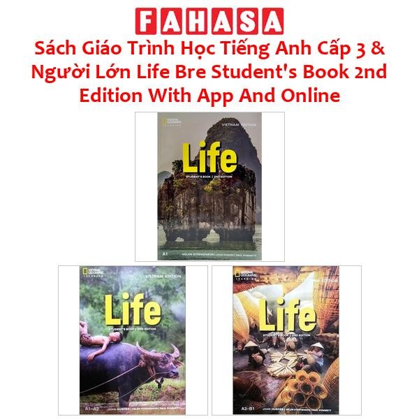 Sách Giáo Trình Học Tiếng Anh Cấp 3 & Người Lớn Life Bre Student's Book 2nd Edition With App And Online
