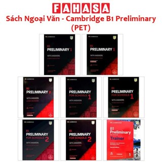Sách Ngoại Văn - Cambridge B1 Preliminary (PET)